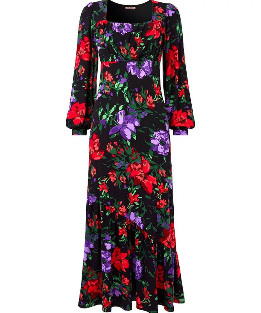 Shona Floral Jersey Dress