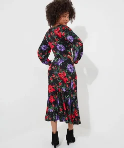 Shona Floral Jersey Dress