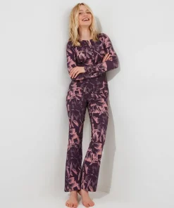 Sloe Joes Floral Flared Trouser