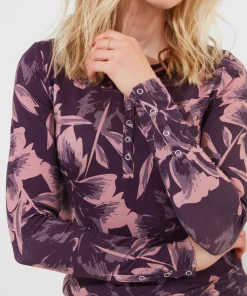 Sloe Joes Floral Henley