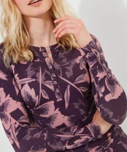 Sloe Joes Floral Henley