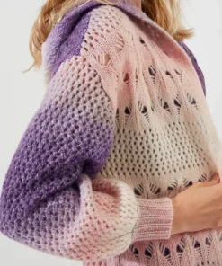Sloe Joes Ombre Cosy Longline Cardigan