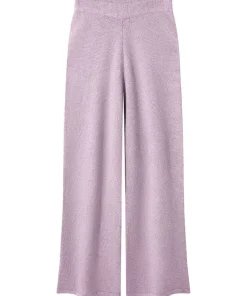 Sloe Joes Wide Leg Knitted Trousers