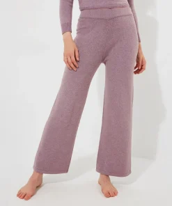 Sloe Joes Wide Leg Knitted Trousers