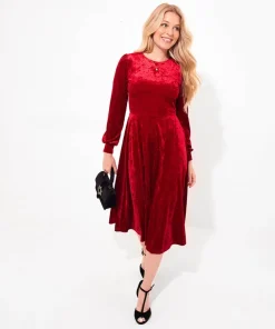 Stella Velour Dress
