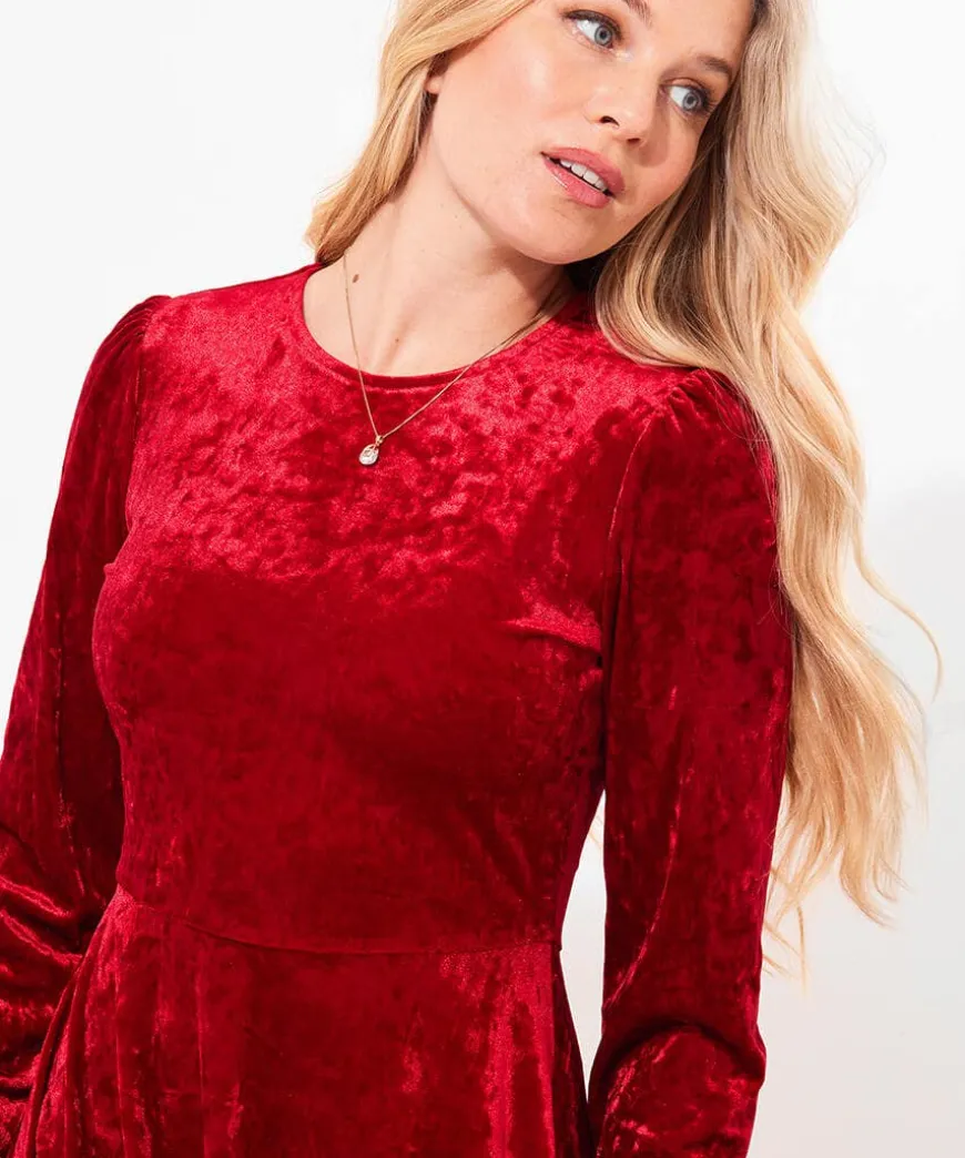 Stella Velour Dress