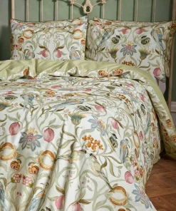 Stone Song Bird 100% Cotton Sateen Duvet Set