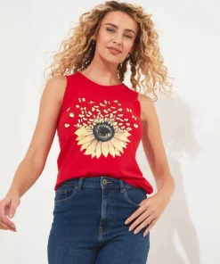 Summer Sunflower Vest