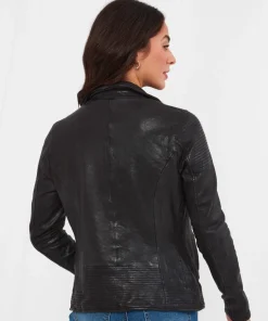 The Forever Black Leather Jacket
