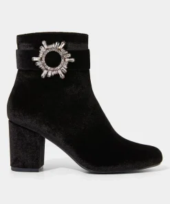 The Night Is Yours Velvet Boots
