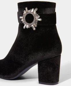 The Night Is Yours Velvet Boots