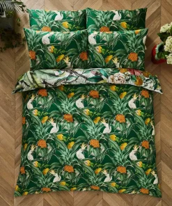 Totally Tropical Reversible Duvet Set