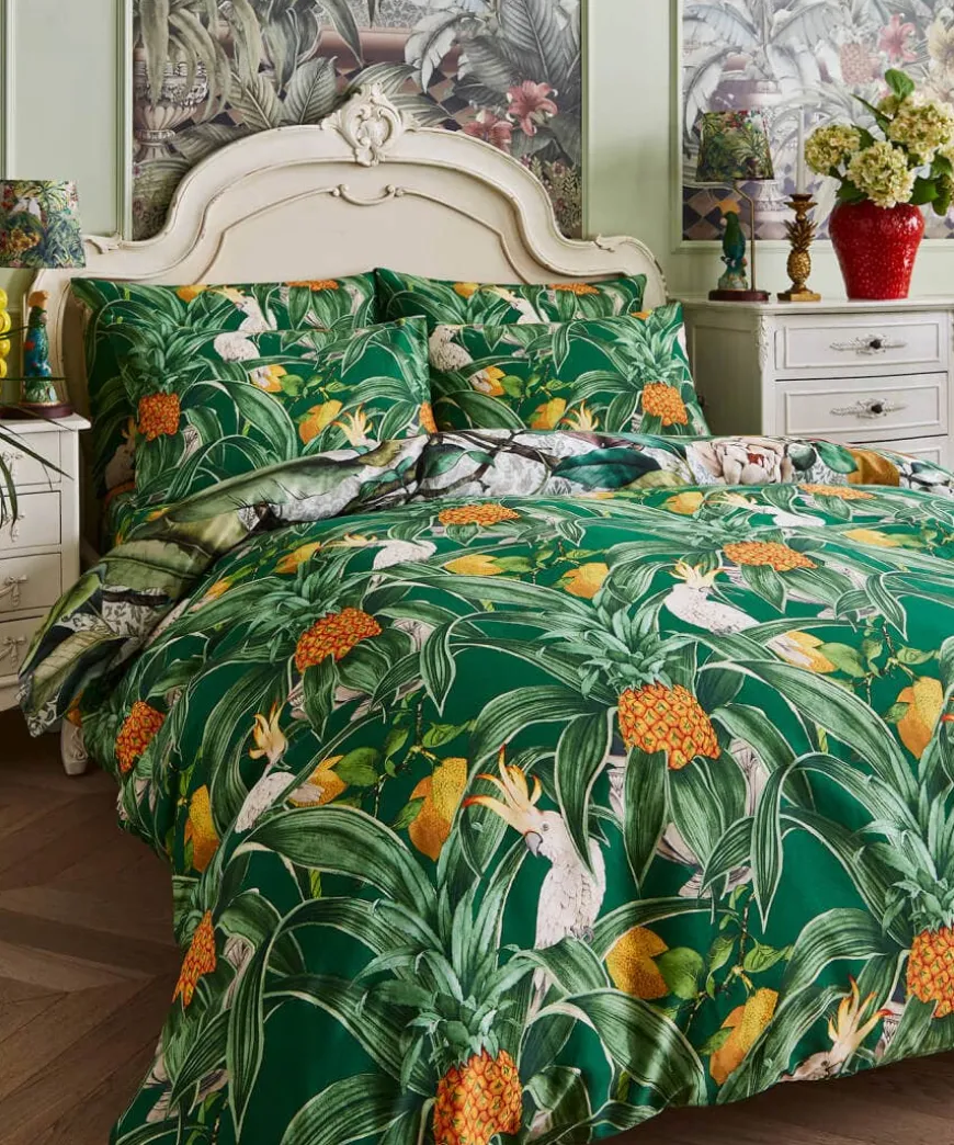 Totally Tropical Reversible Duvet Set