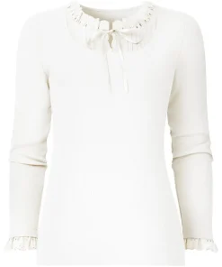 Trixie Collar Detail Top