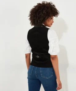 Ultimate Black Velvet Waistcoat