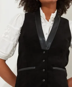 Ultimate Black Velvet Waistcoat