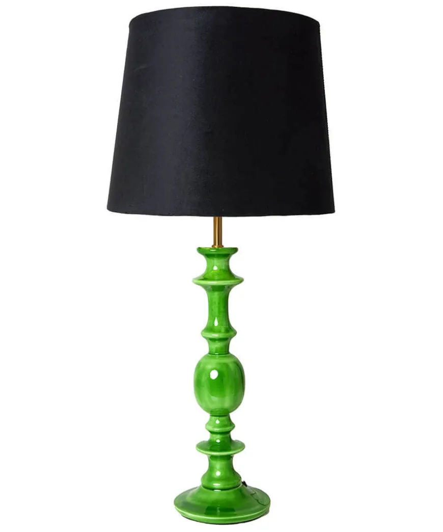 Vibrant And Velvet Table Lamp