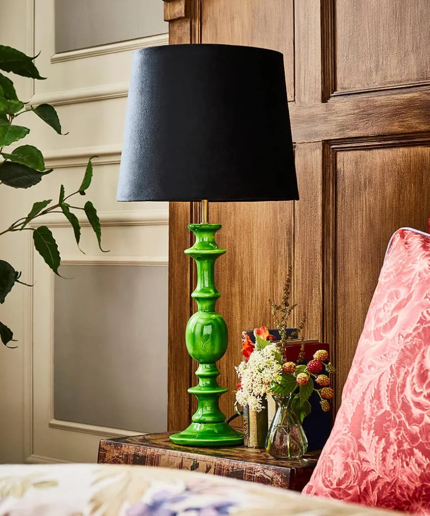 Vibrant And Velvet Table Lamp