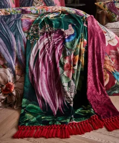 Victoriana Vibrant Reversible Throw