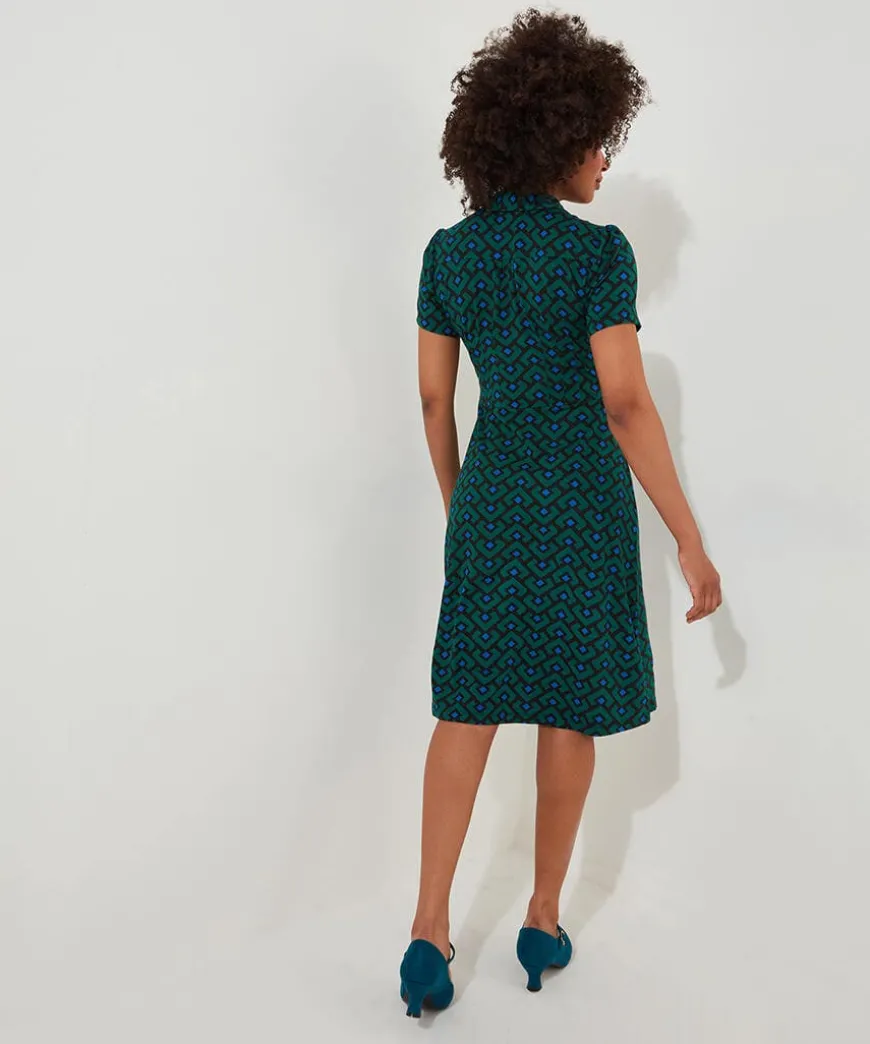 Vintage Vibes Jersey Dress