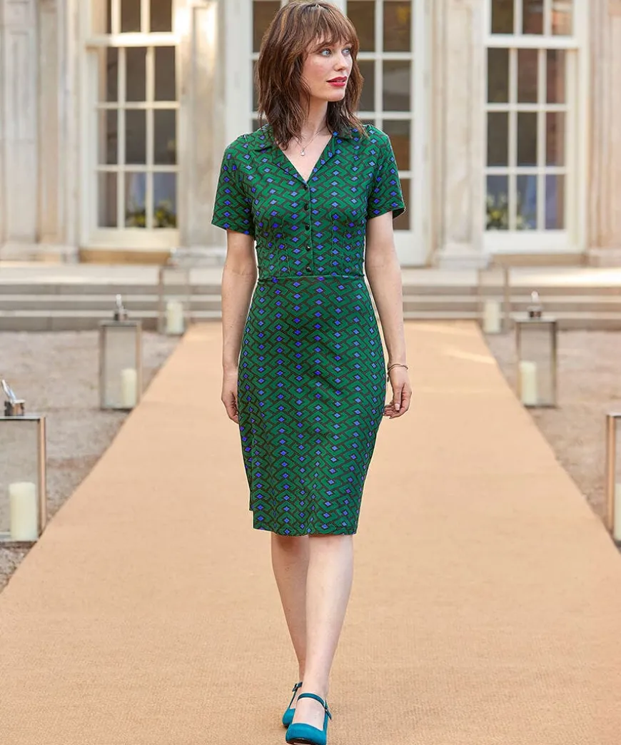Vintage Vibes Jersey Dress