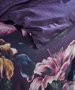 Violet Bloom 100% Cotton Duvet Set