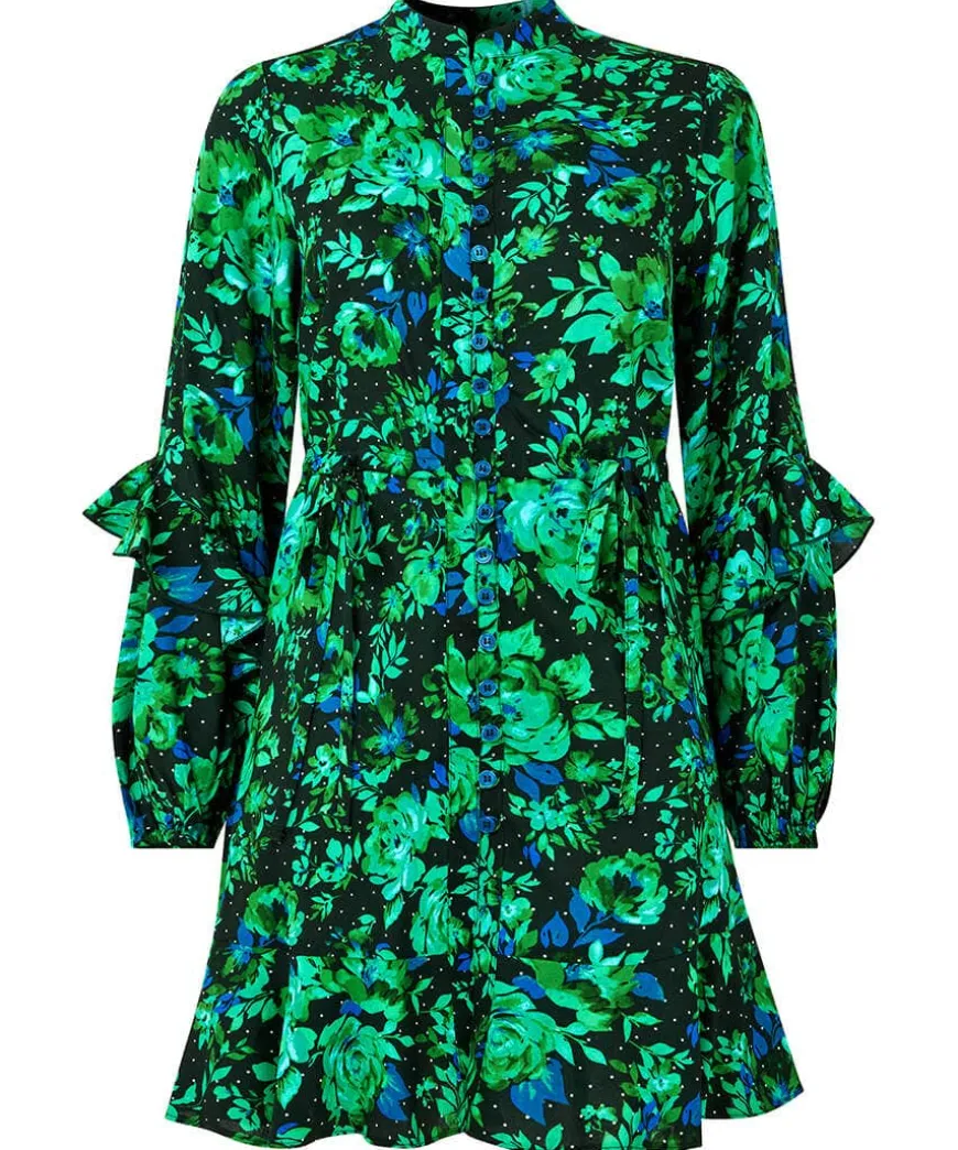 Winter Florals Tunic Dress