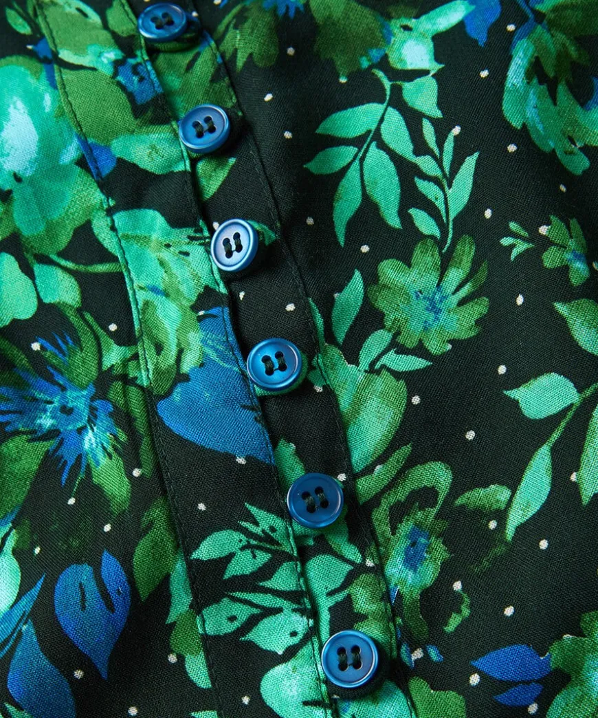 Winter Florals Tunic Dress
