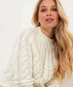 Winter Walks Cable Knit Jumper