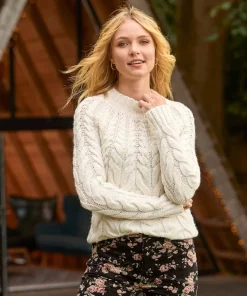 Winter Walks Cable Knit Jumper