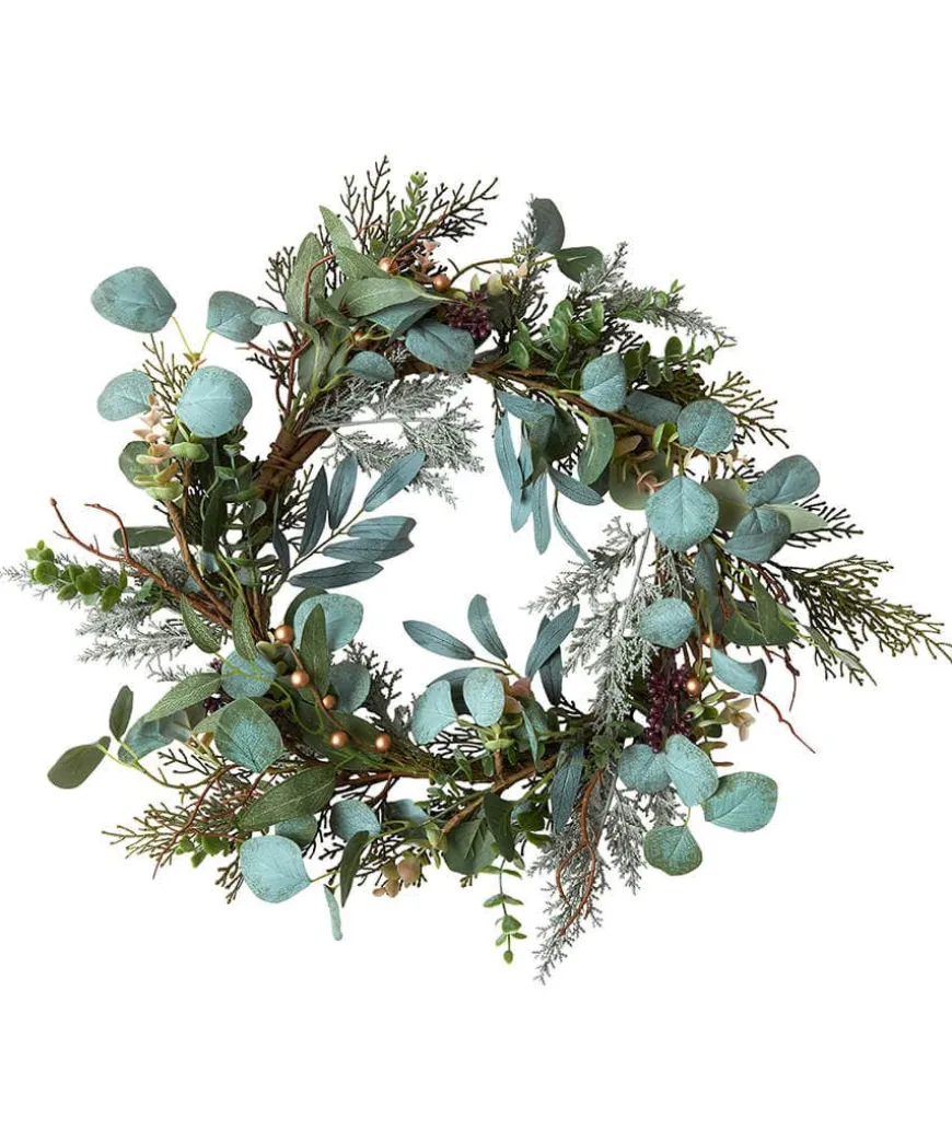 Winter's Wish Rustic Eucalyptus Wreath