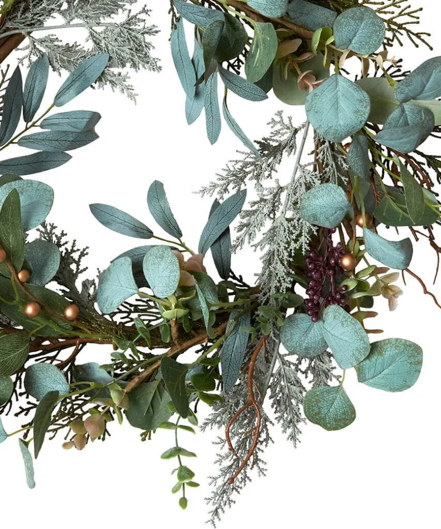 Winter's Wish Rustic Eucalyptus Wreath