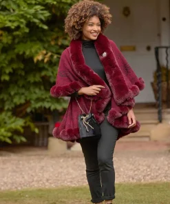 Wrapped In Elegance Faux Fur Wrap